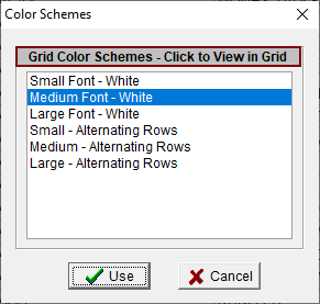 ColorSchemeReports