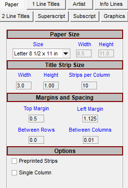 PaperSettings
