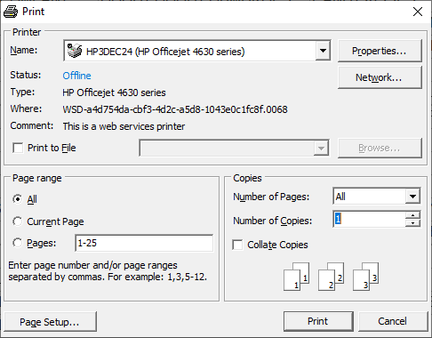 WindowsPrintDialog